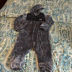 The North Face Charcoal Hooded One Piece